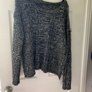Grey/Black sweater